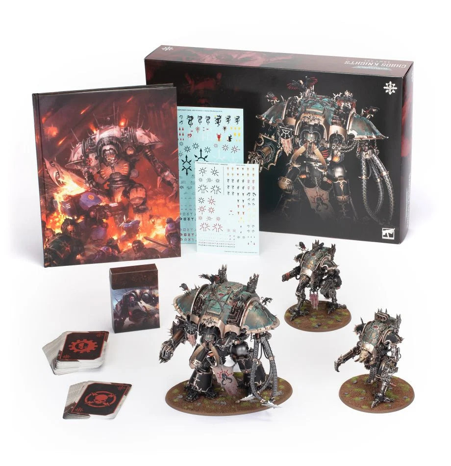 Chaos Knights Army Set Miniatures Games Workshop 