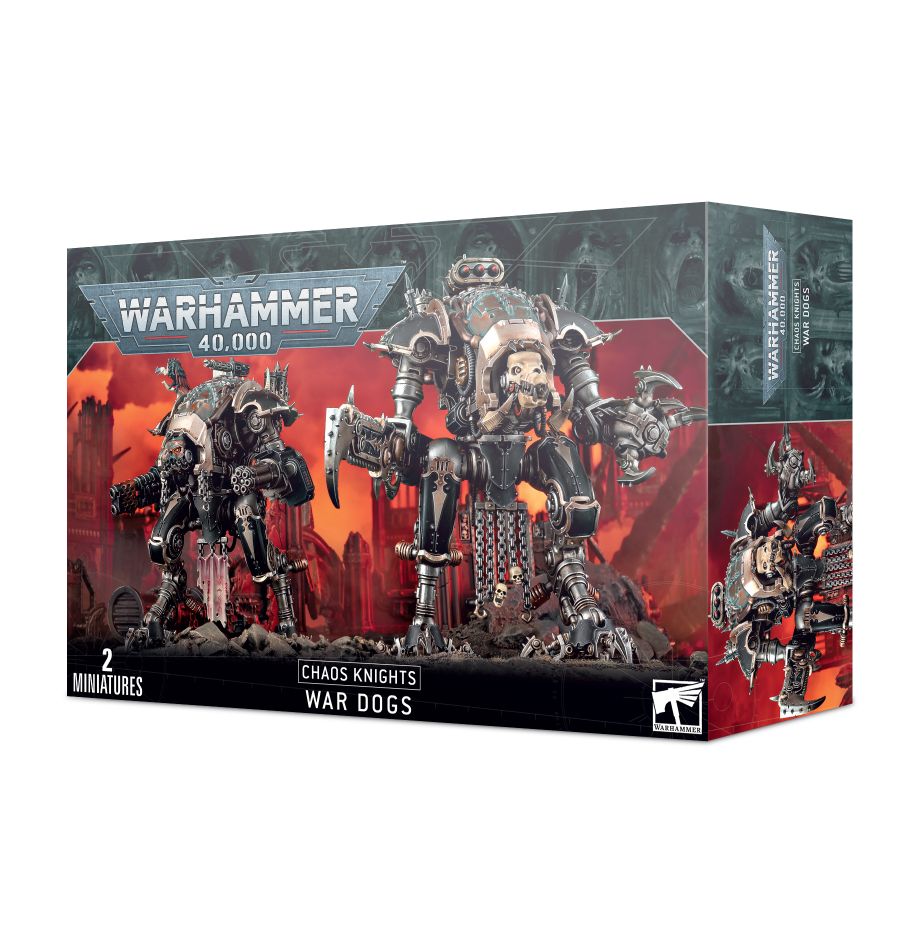 Chaos Knights War Dogs Miniatures Games Workshop