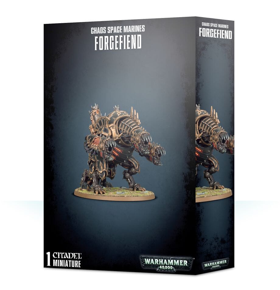 Chaos Space Marines Forgefiend Miniatures Games Workshop 