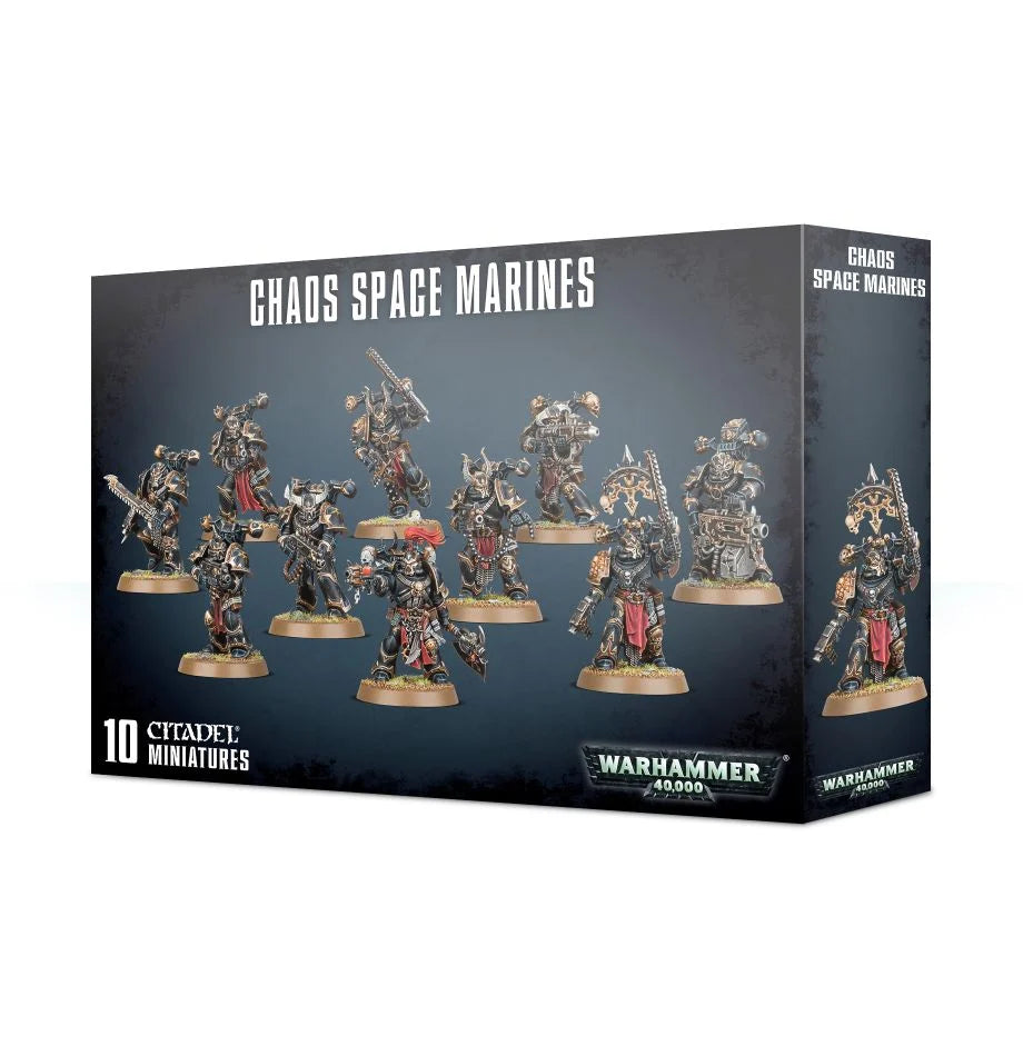 Chaos Space Marines Miniatures Games Workshop