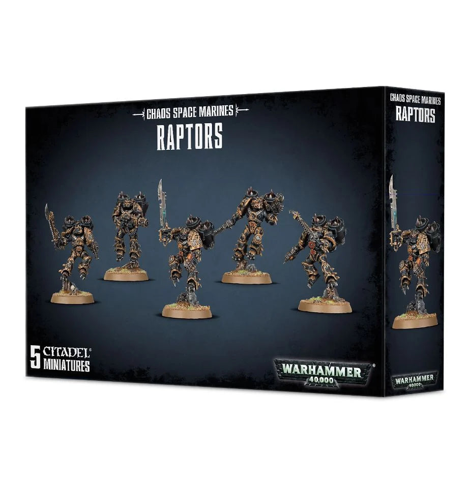 Chaos Space Marines Raptors Miniatures Games Workshop