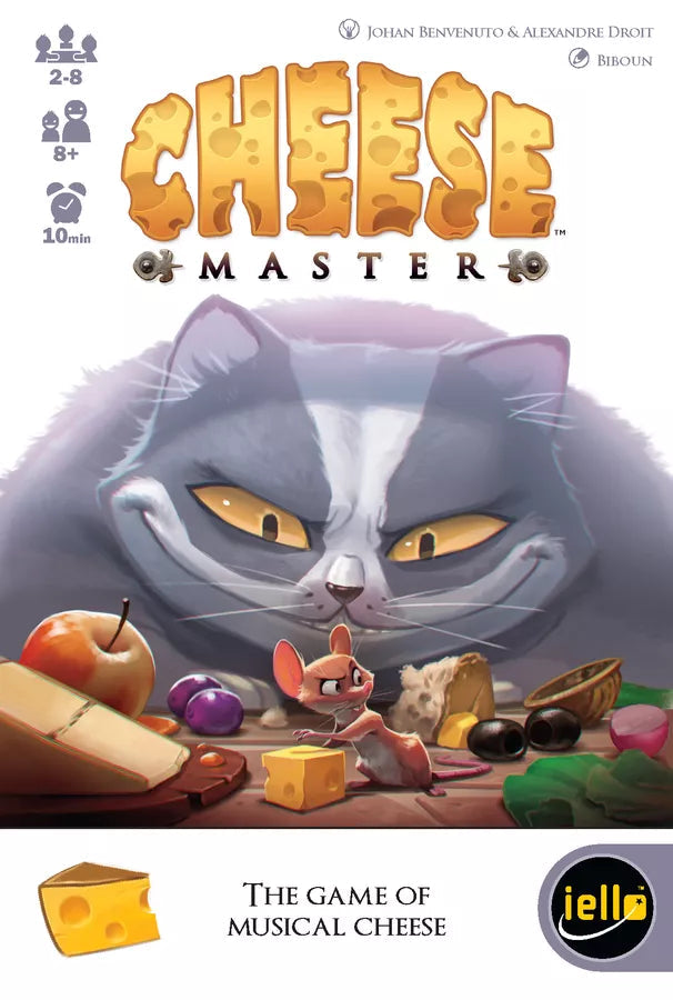 Cheese Master: The Game of Musical Cheese Board Games Iello 