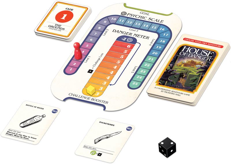 Choose Your Own Adventure: House of Danger Board Game ZMAN