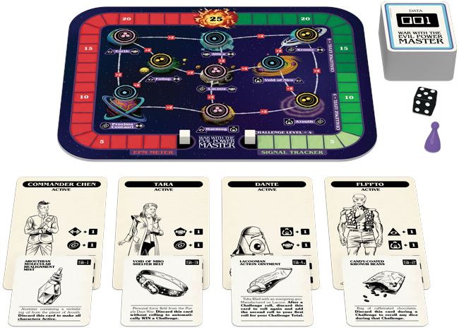 Choose Your Own Adventure: War with the Evil Power Master Board Game ZMAN