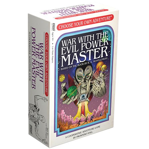Choose Your Own Adventure: War with the Evil Power Master Board Game ZMAN