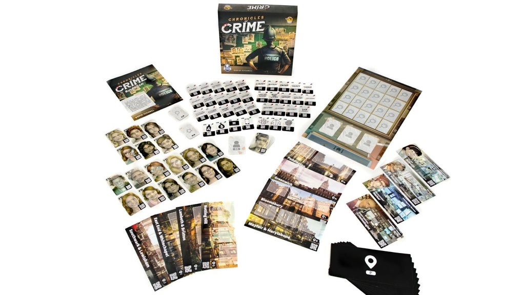 Chronicles of Crime Board Games Lucky Duck Games