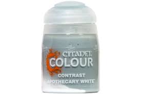 Citadel Contrast Paint 18ml: Apothecary White Paint Games Workshop