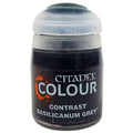 Citadel Contrast Paint 18ml: Basilicanum Grey Paint Games Workshop