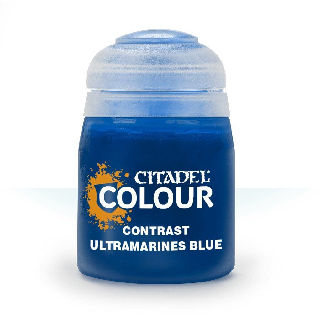 Citadel Contrast Paint 18ml: Ultramarines Blue Paint Games Workshop 