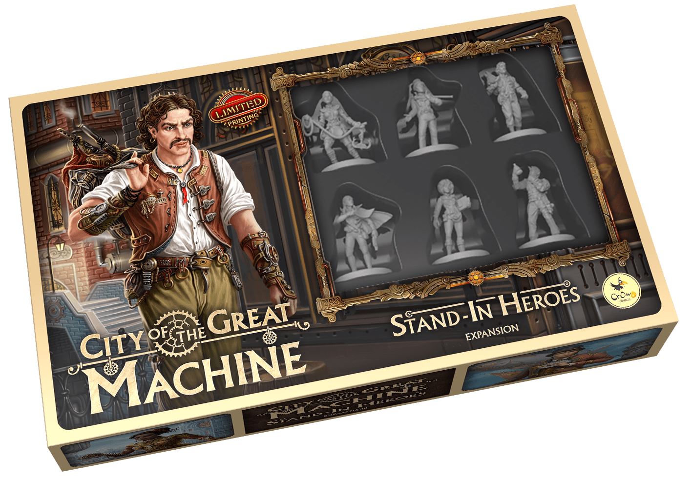 City of the Great Machine: Stand-In Heroes Board Games CrowD Games