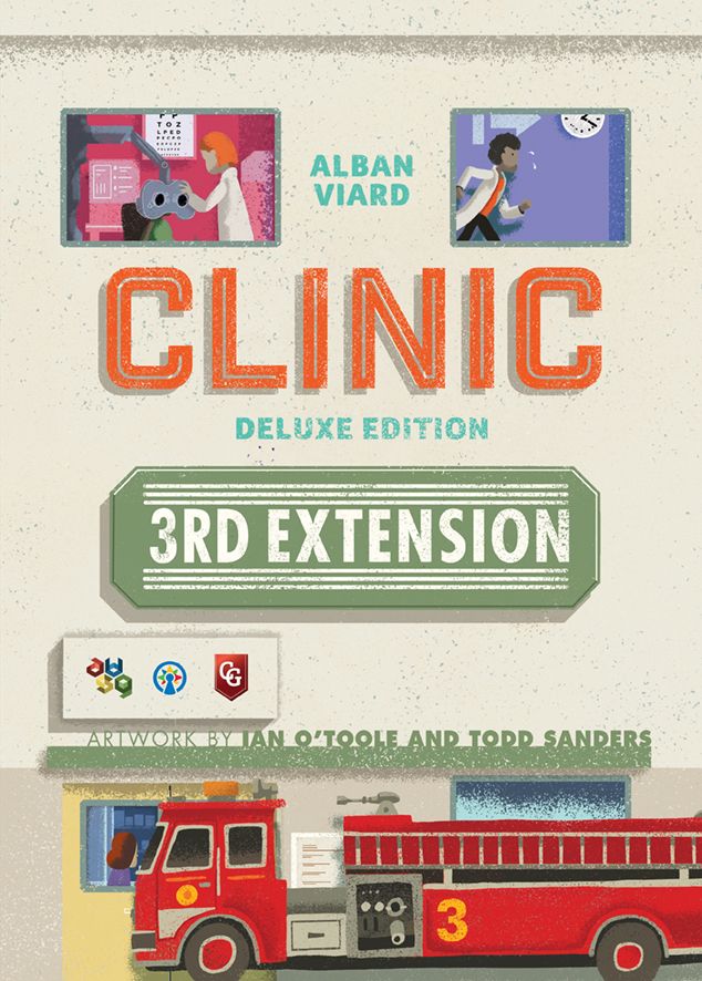 Clinic Deluxe 3rd Extension Board Games CAPSTONE GAMES