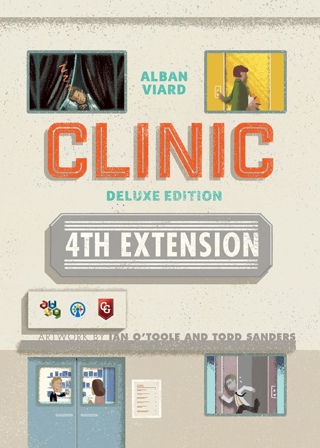 Clinic Deluxe 4th Extension Board Games CAPSTONE GAMES