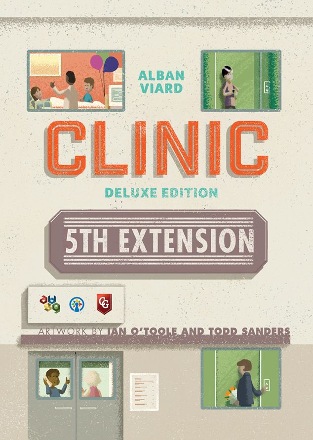 Clinic Deluxe 5th Extension Board Games CAPSTONE GAMES