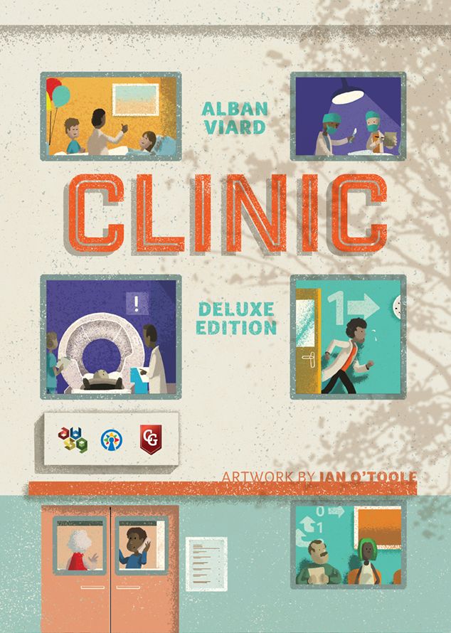 Clinic Deluxe Edition Board Games CAPSTONE GAMES