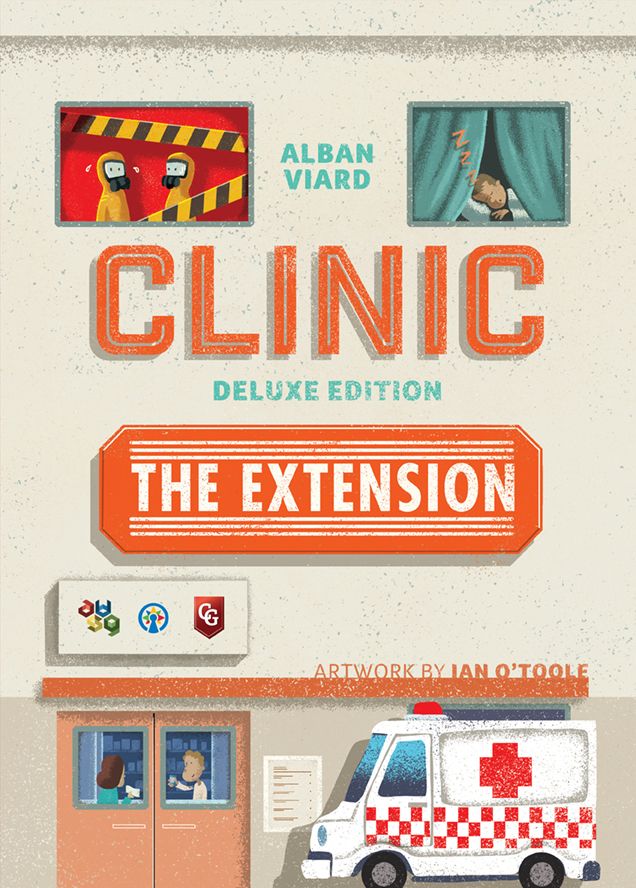 Clinic Deluxe Extension Board Games CAPSTONE GAMES
