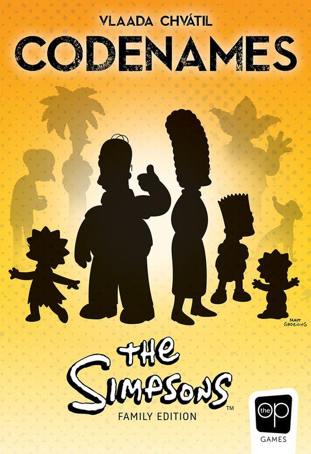 Codenames: The Simpsons Party Games USAOPOLY
