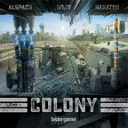 Colony the dice building resource management game Board Games Bezier Games