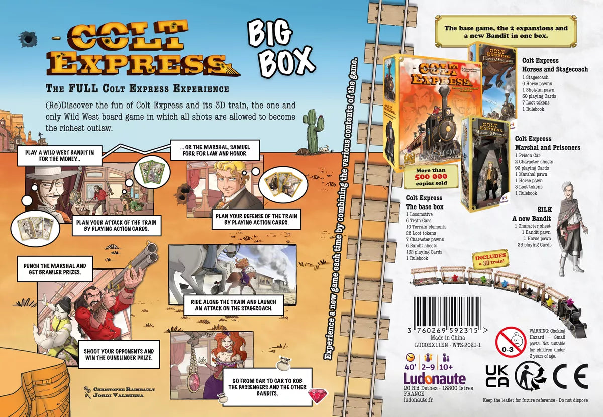 Colt Express: BIG BOX Board Games Ludonaute 