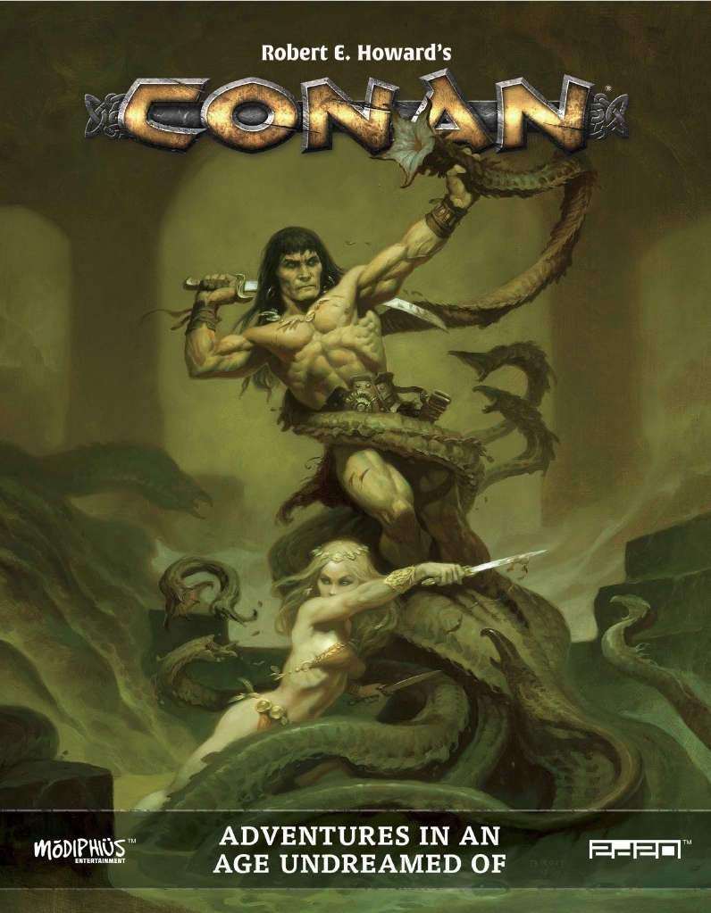 Conan Adventures RPG: Core Rulebook General MODIPHIUS