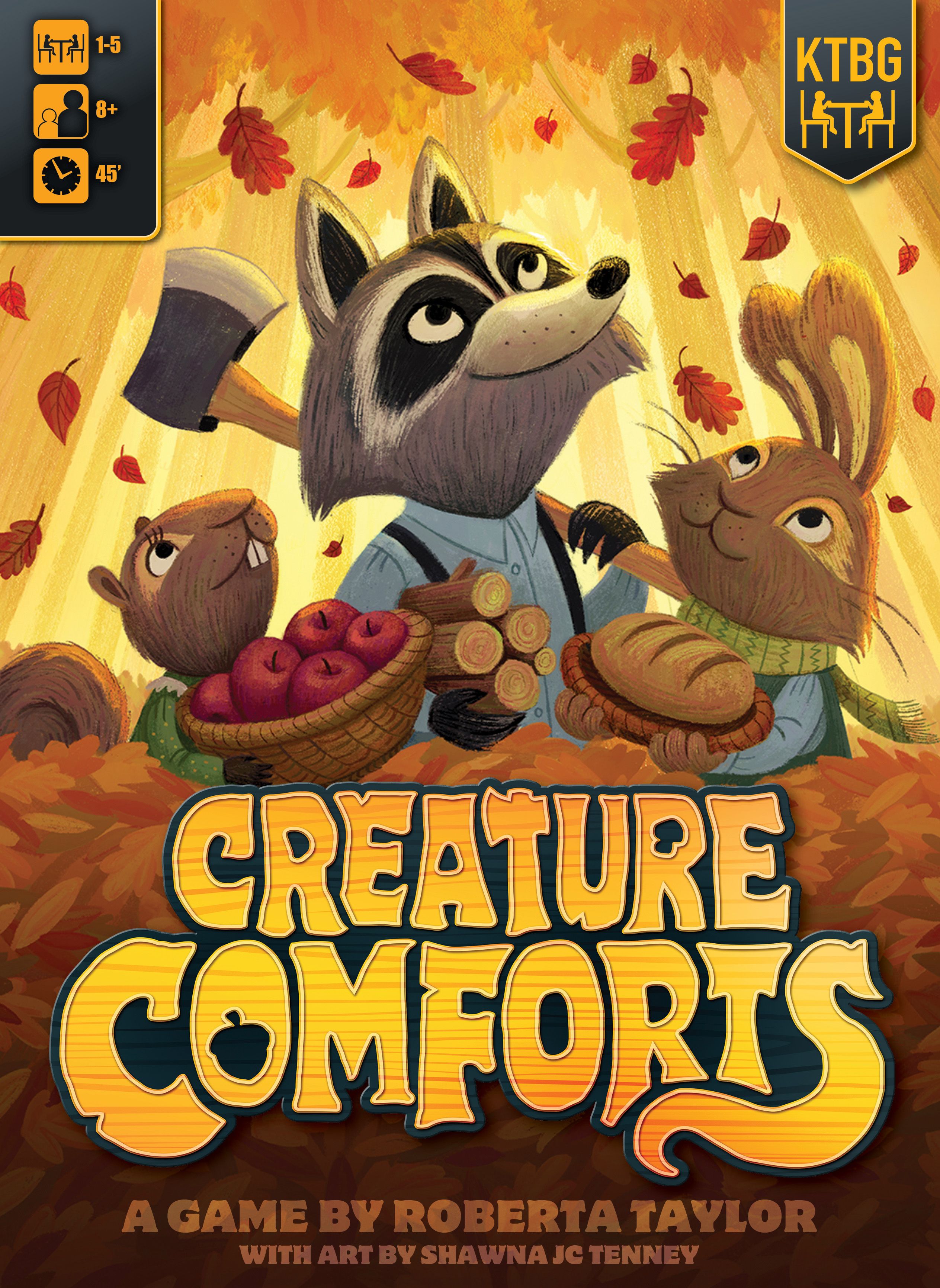 Creature Comforts Board Games Kids Table BG