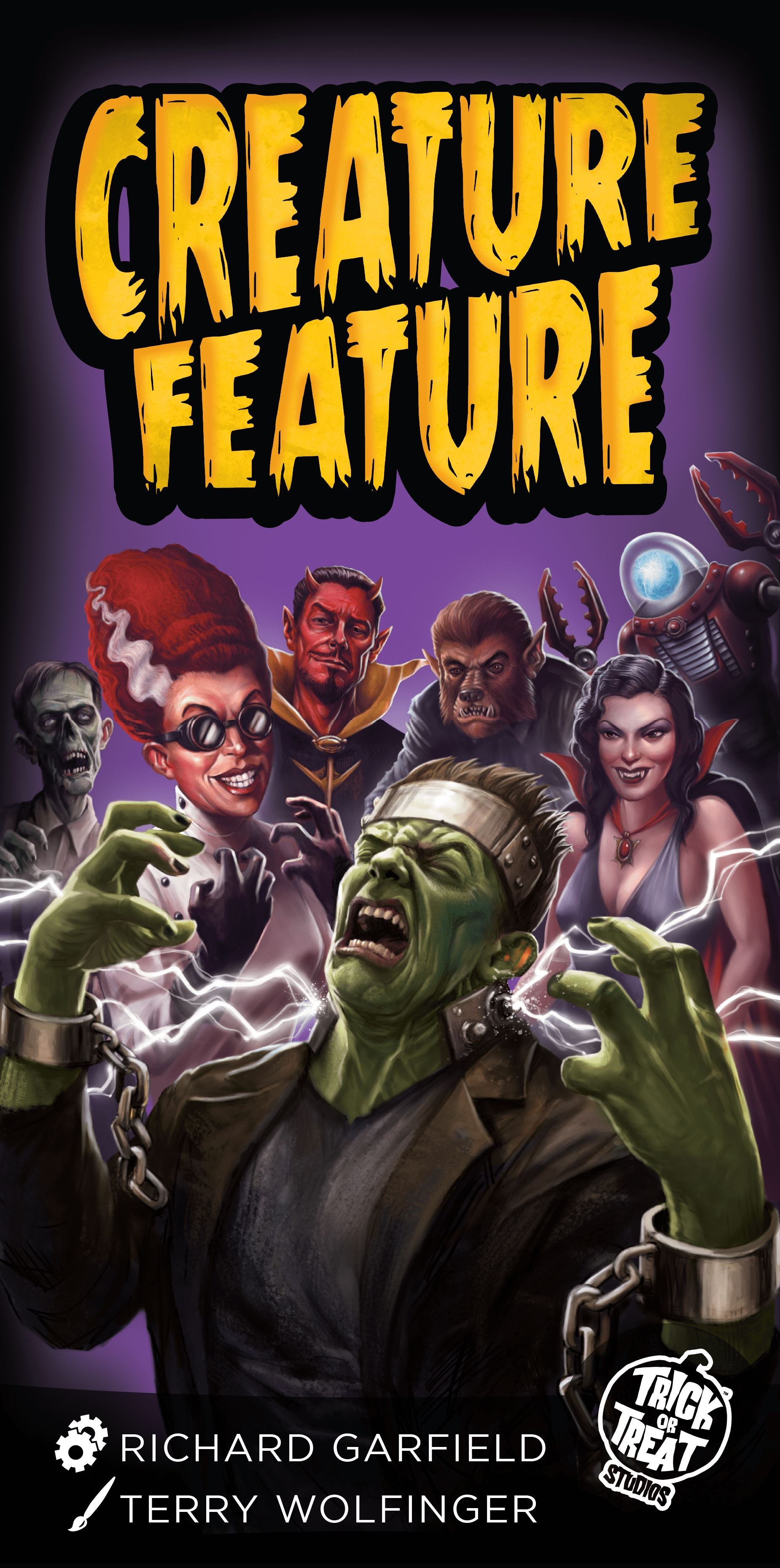 Creature Feature Board Games Trick or Treat Studios