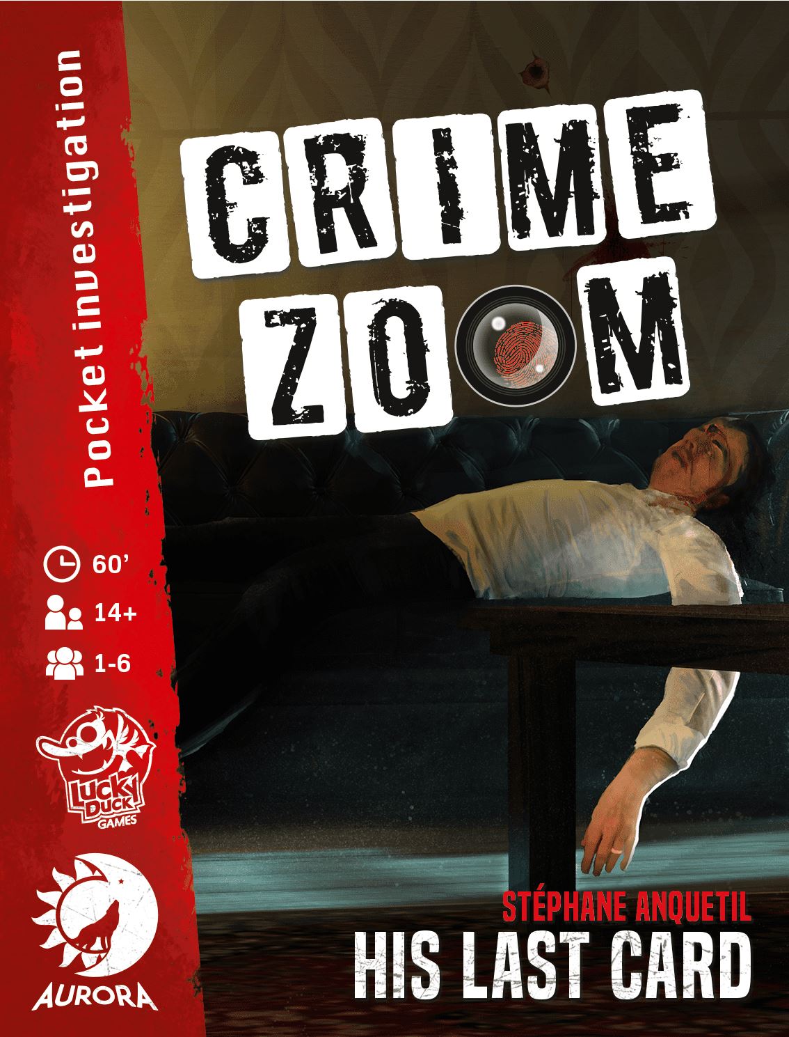 Crime Zoom: His Last Card Board Games Lucky Duck Games