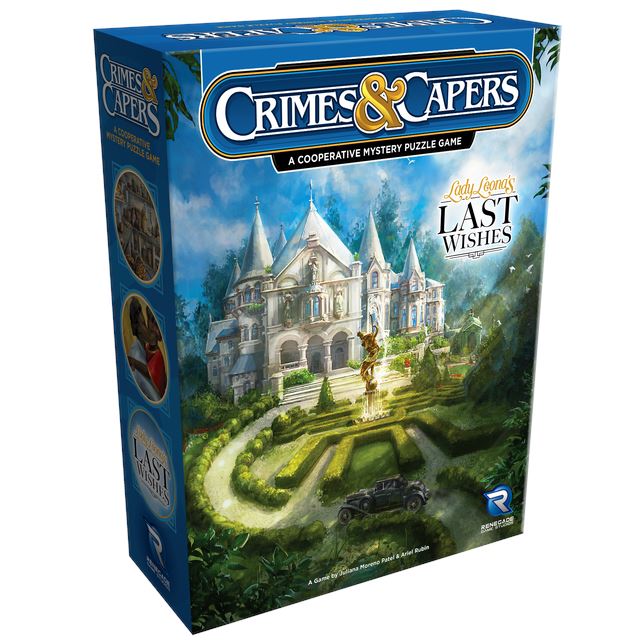 Crimes & Capers: Lady Leona's Last Wishes Board Game Renegade Games Studios