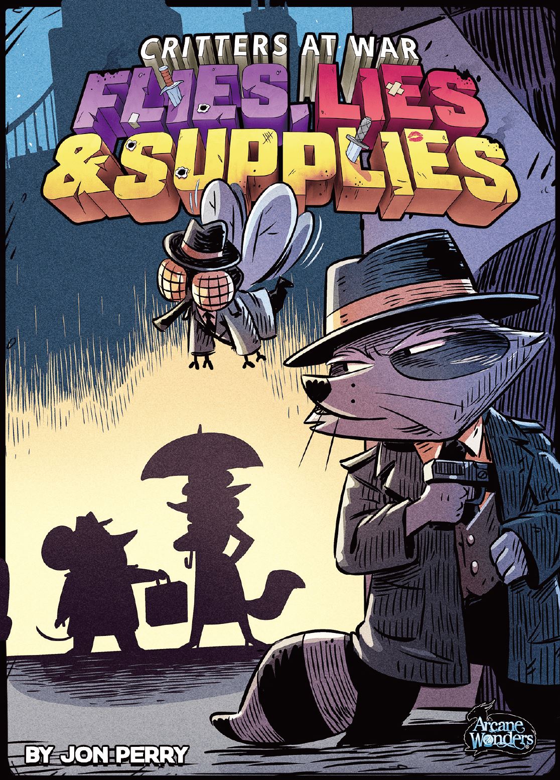 Critters At War: Flies, Lies & Supplies Card Games Arcane Wonders 