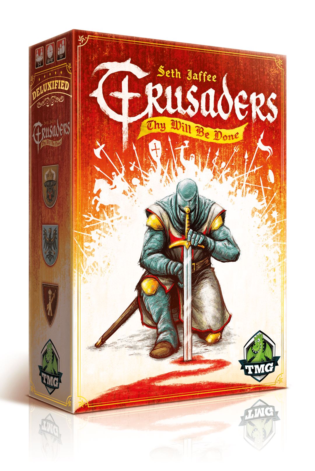 Crusaders: Thy Will Be Done - Deluxified Board Games Tasty Minstrel Games