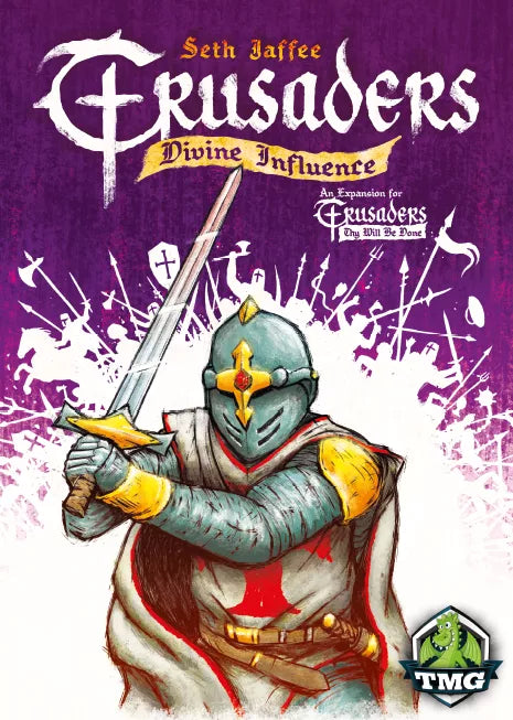 Crusaders: Thy Will Be Done – Divine Influence Board Games Tasty Minstrel Games 