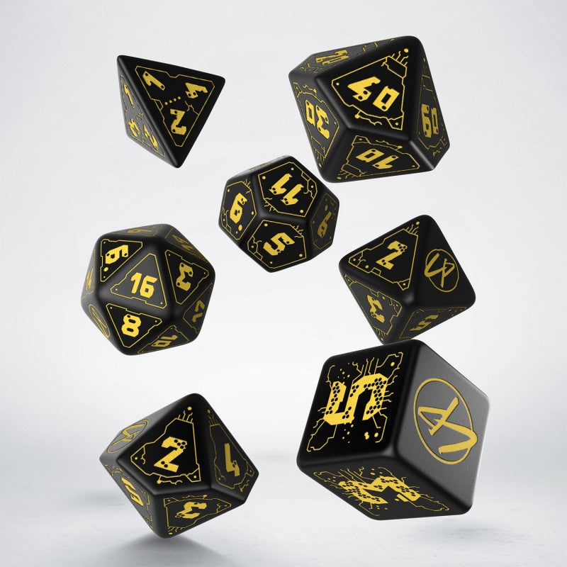 Cyberpunk Red Dice Set Dice Q Workshop Wet Work