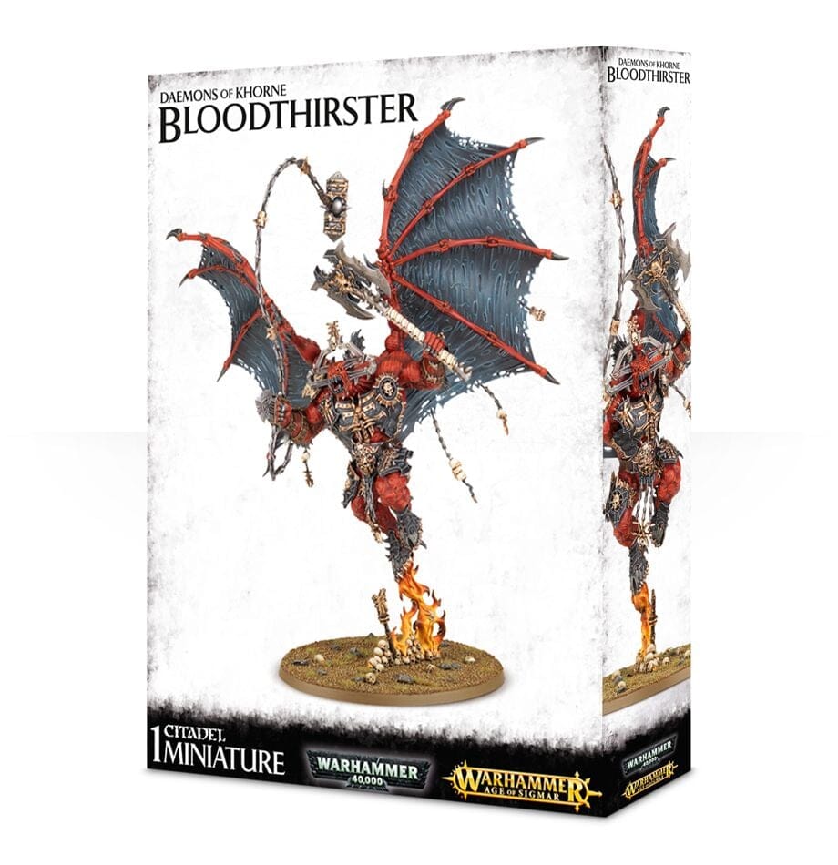 Daemons Of Khorne Bloodthirster Miniatures Games Workshop