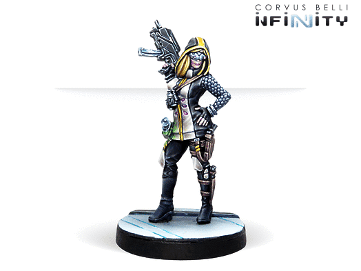 Dart, Optimate Huntress Miniatures Corvus Belli 