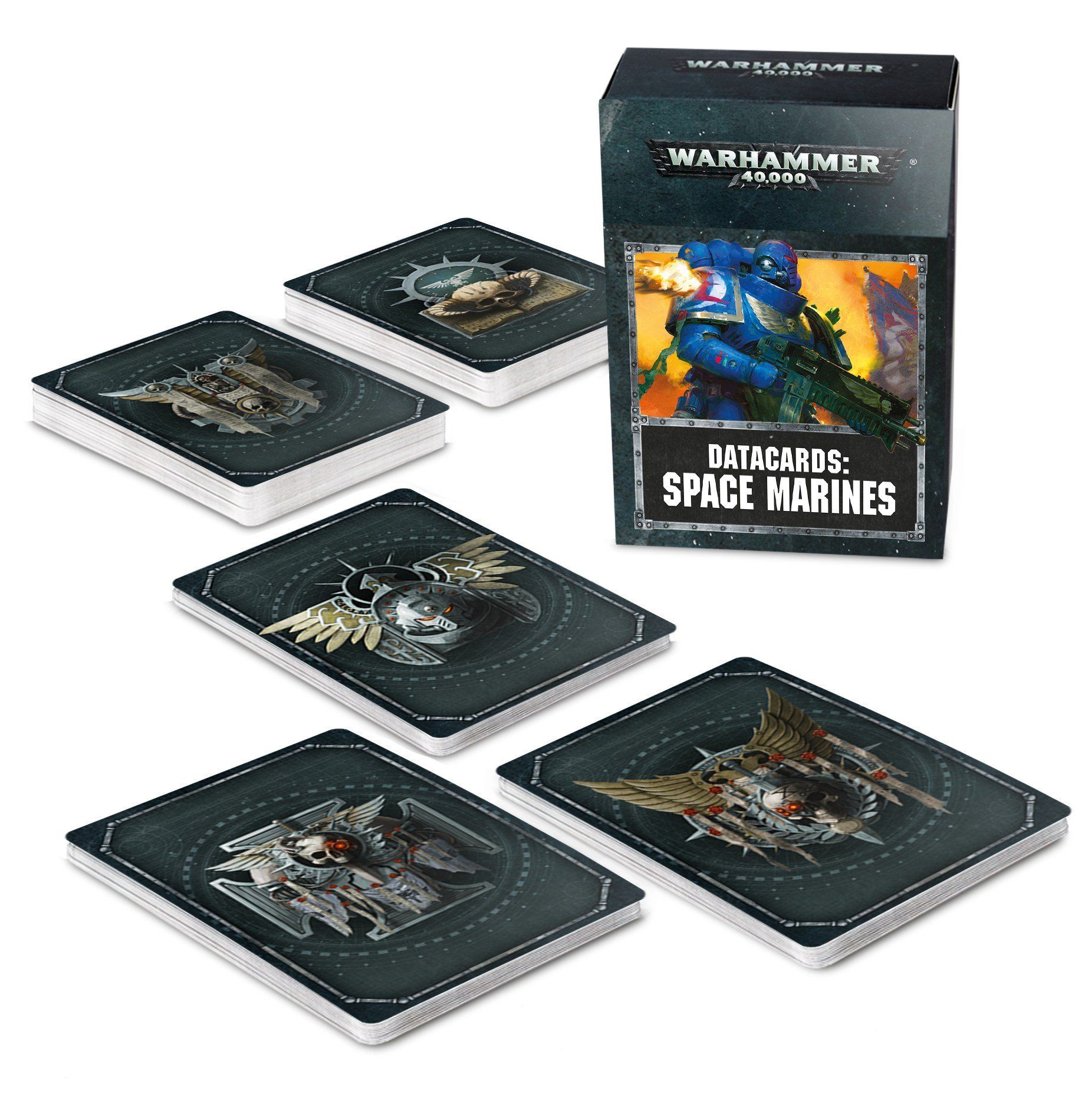 DATACARDS: SPACE MARINES 9th edition (ENGLISH) General Games Workshop