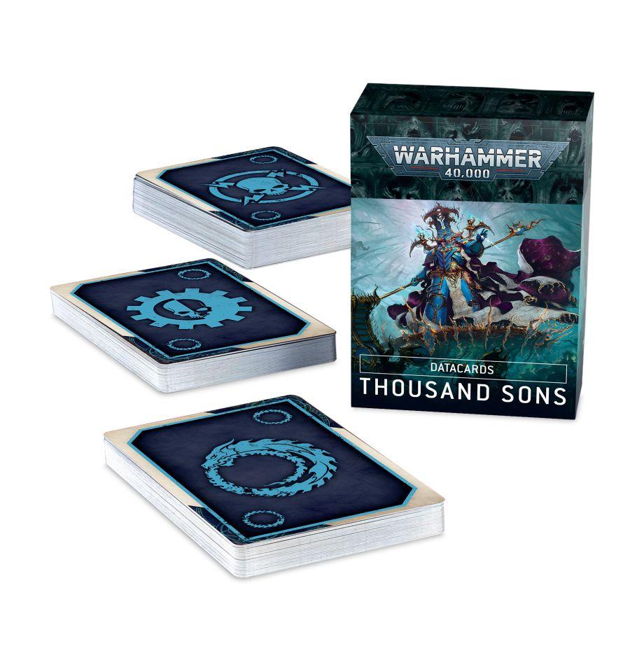 Datacards: Thousand Sons Miniatures Games Workshop