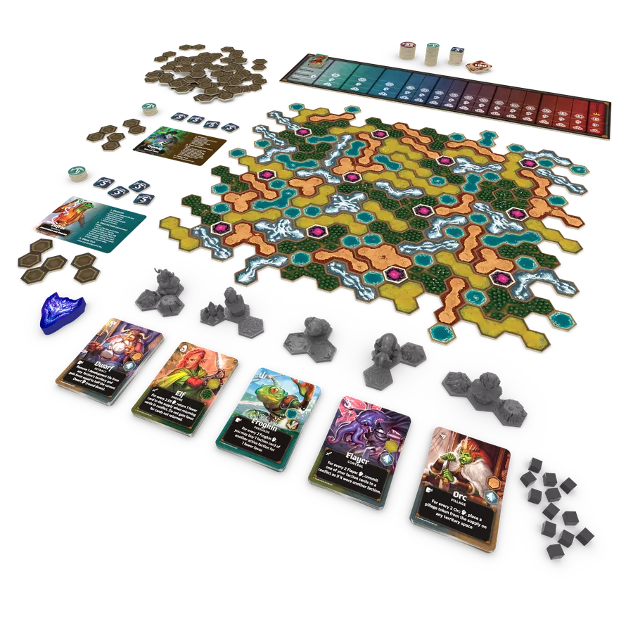 Dawn of Ulos Retail Bundle Board Games Thunderwork Games
