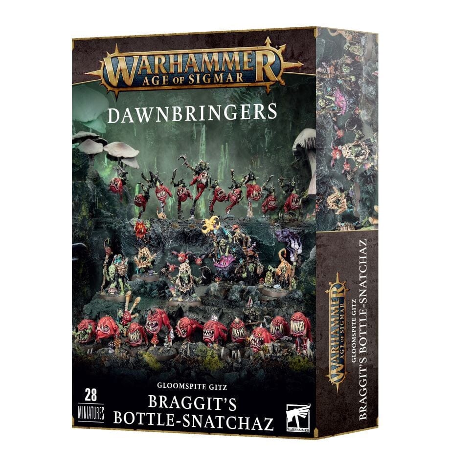 Dawnbringers: Gloomspite Gitz – Braggit's Bottle-snatchaz Miniatures Games Workshop