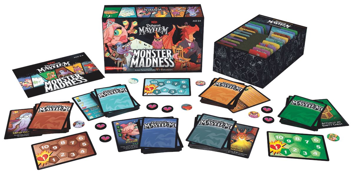 D&D Dungeon Mayhem: Monster Madness Card Games Wizards of the Coast