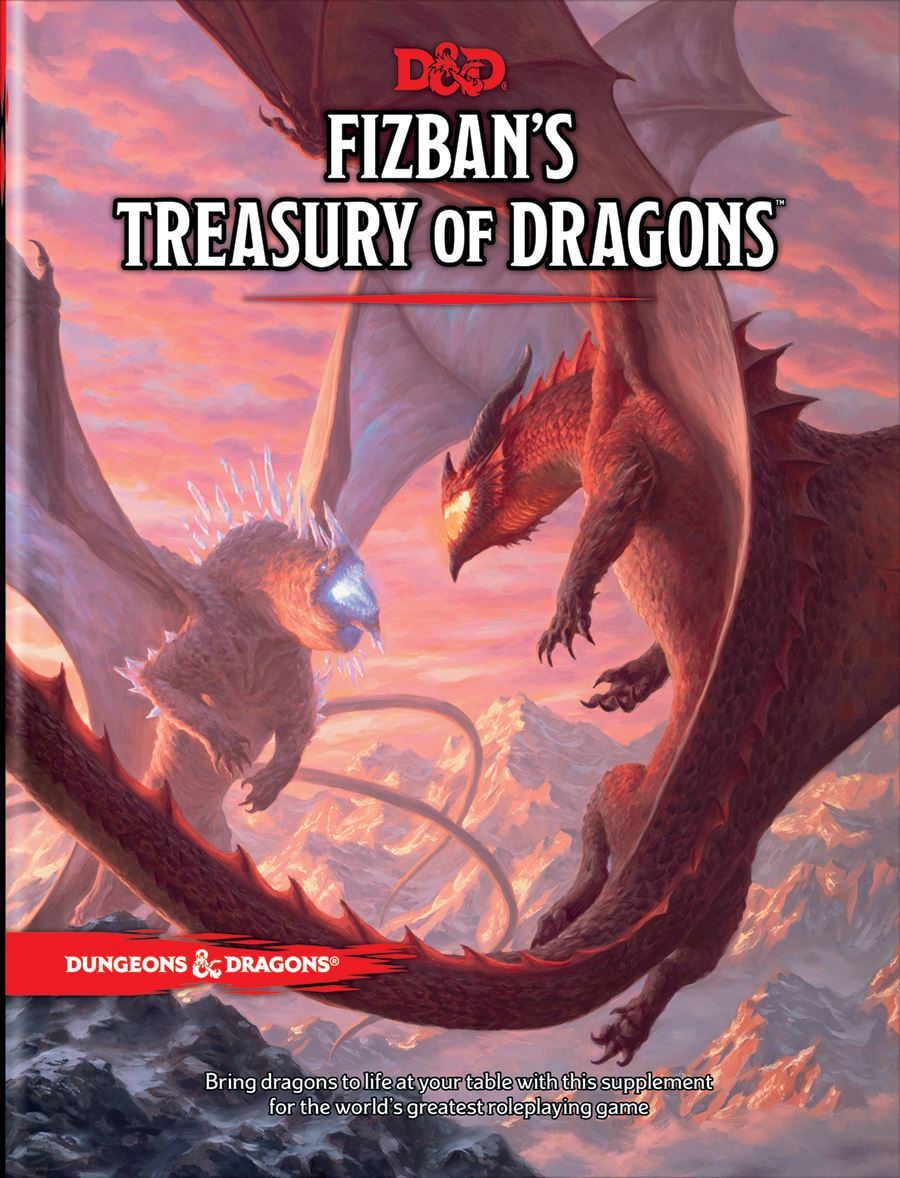 D&D: Fizban's Treasury of Dragons Role Playing Game Wizards of the Coast Normal-Cover 