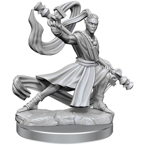 D&D Frameworks W1 - Male Elf Monk Miniatures Wizkids