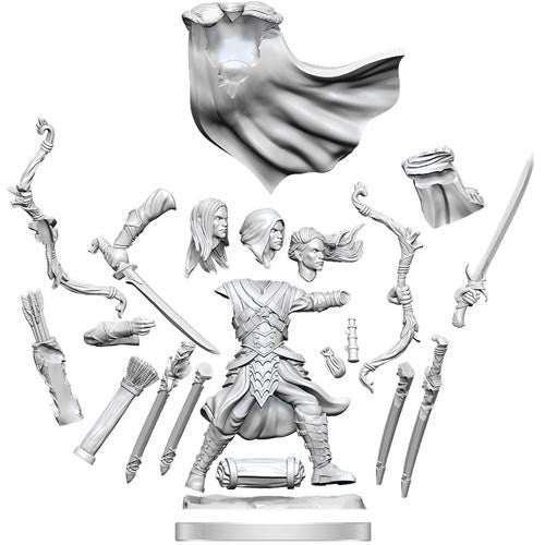 D&D Frameworks W1 - Male Elf Ranger Miniatures Wizkids