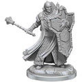 D&D Frameworks W1 - Male Human Cleric Miniatures Wizkids