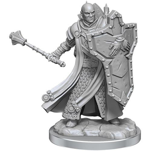 D&D Frameworks W1 - Male Human Cleric Miniatures Wizkids