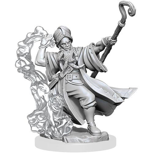 D&D Frameworks W1 - Male Human Wizard Miniatures Wizkids
