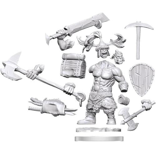 D&D Frameworks W1 - Male Orc Barbarian Miniatures Wizkids