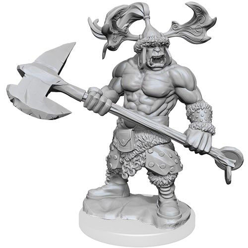 D&D Frameworks W1 - Male Orc Barbarian Miniatures Wizkids