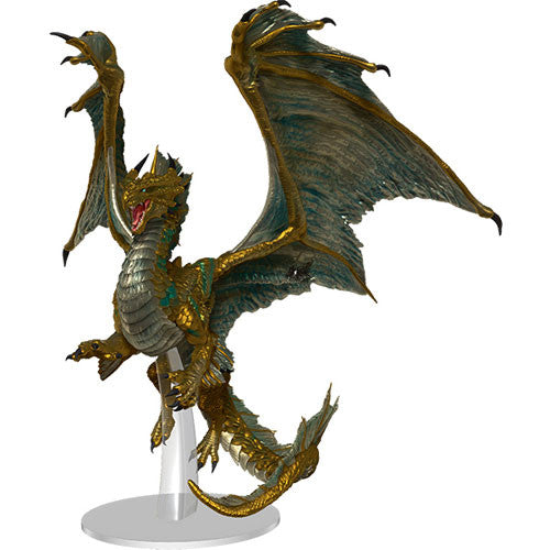 D&D: Icons of the Realms - Adult Bronze Dragon Premium Figure Miniatures Wizkids 