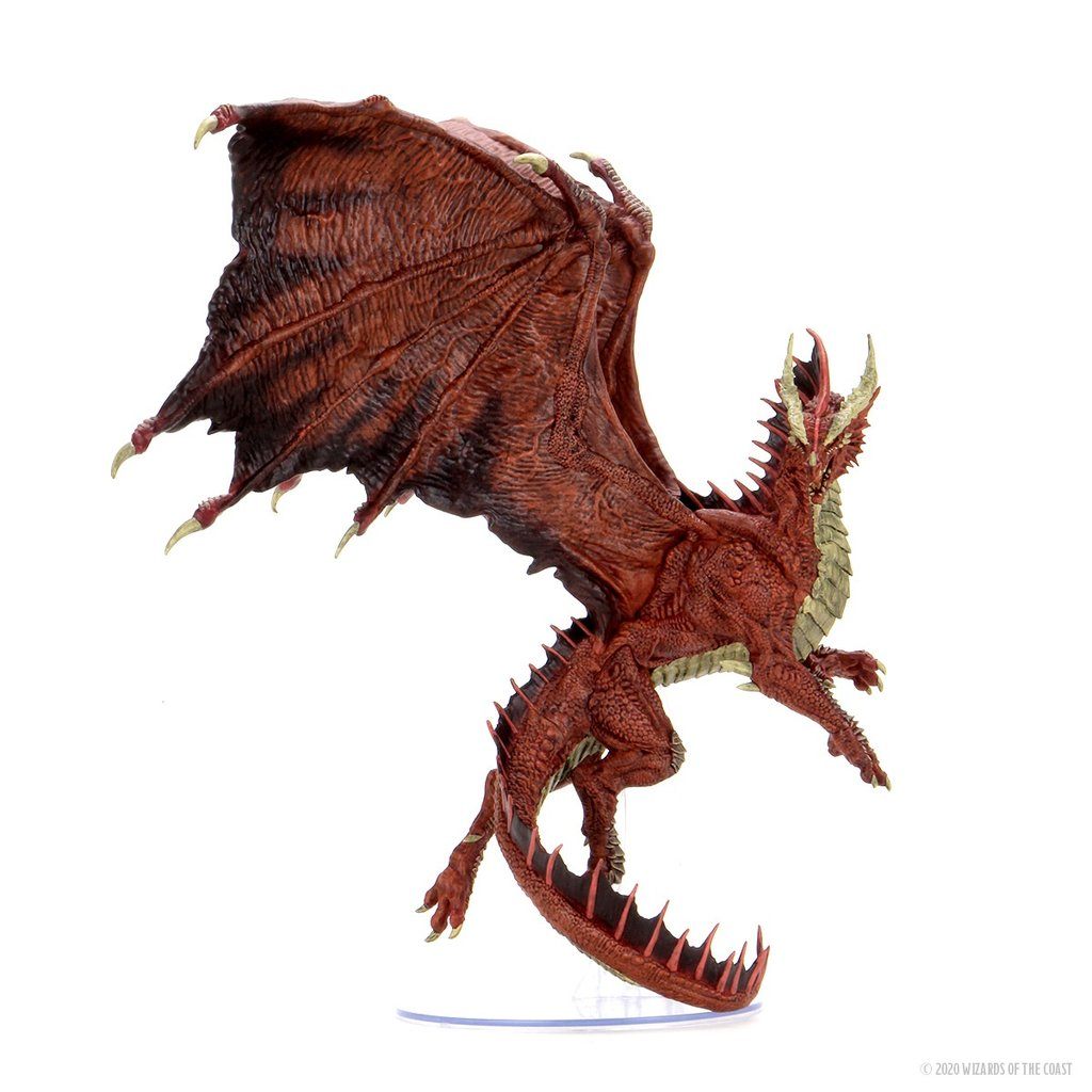 D&D: Icons of the Realms - Adult Red Dragon Premium Figure Miniatures Wizkids