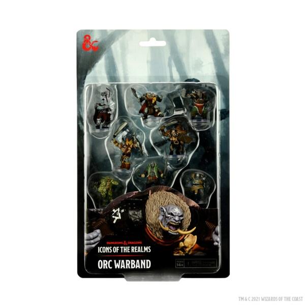 D&D: Icons of the Realms - Orc Warband Miniatures Wizkids