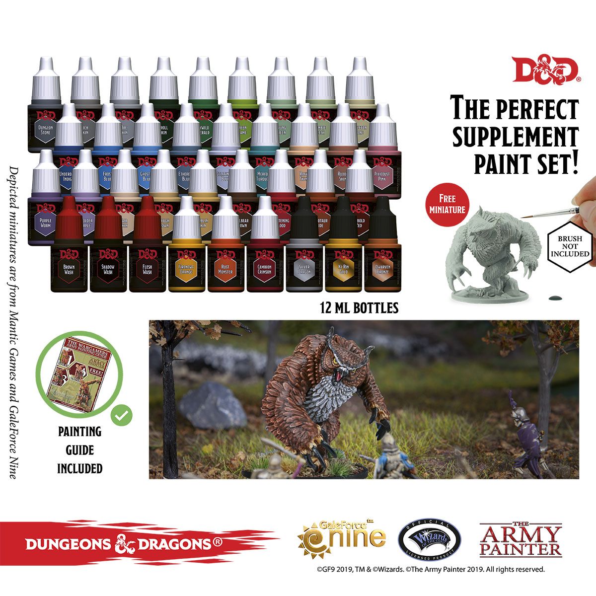 D&D Monsters Paint Set Paint The Army Painter